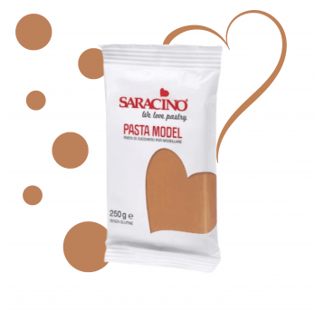 Masa cukrowa jasno-brązowa Saracino 250g