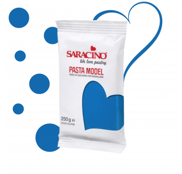 Masa cukrowa niebieska Saracino 250g