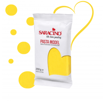 Masa cukrowa żółta Saracino 250g