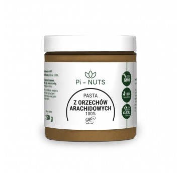 Pasta z orzechów arachidowych masło orzechowe 100% 250g