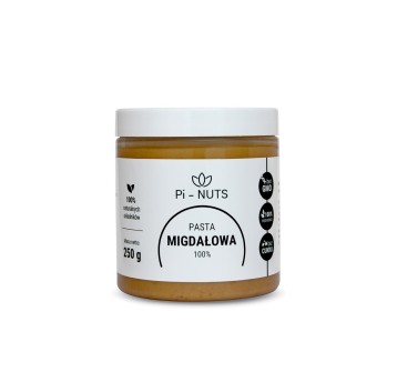 Pasta z prażonych migdałów 100% 250g