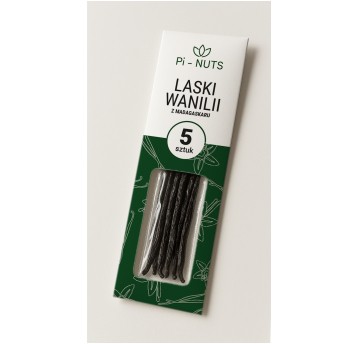 Wanilia laska Madagaskar 16-18cm Pi-nuts 5szt (koperta)